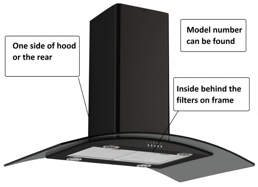 How to find your oven & rangehood model and serial number.